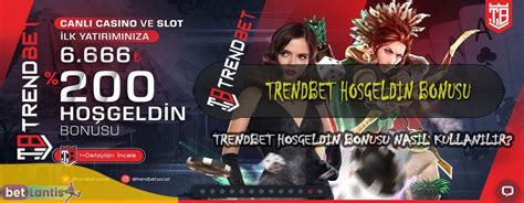 Trendbet Hoş Geldin Bonusu