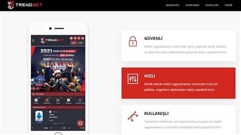 Trendbet iOS ve Android Uygulaması Var Mı